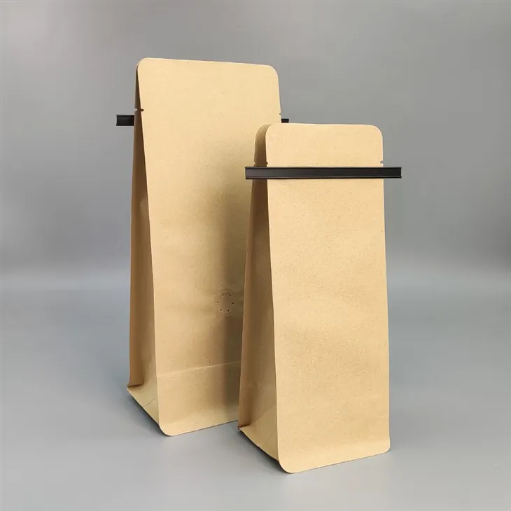 Custom Kraft Accordion Gusset Bag Bil Tapes