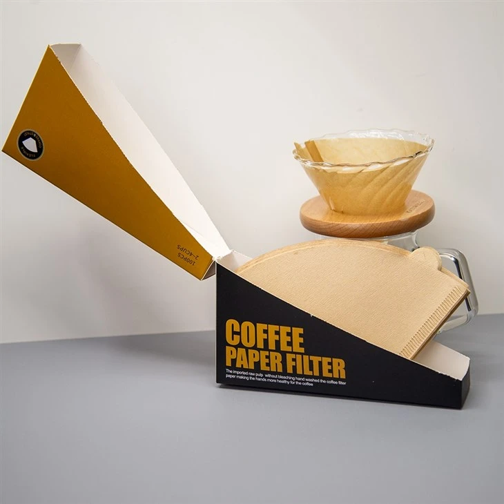 U Shaped Coffee Filter Paper | Eco Friendly Biodegradable Filters For Coffee Roasters suppliers